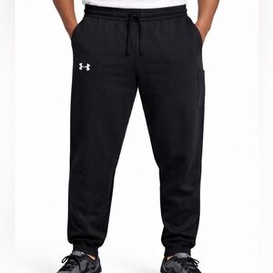 Under Armour Black Fleece Joggers Sweatpants – Men’s XL – New With Tags